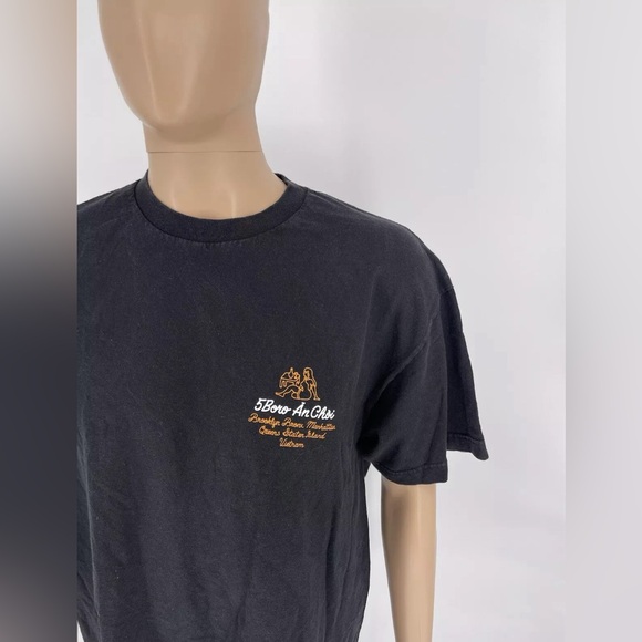 5 Boro An Choi Les NYC 85 Orchard Street T Shirt Black Men’s Size XL - Picture 4 of 5